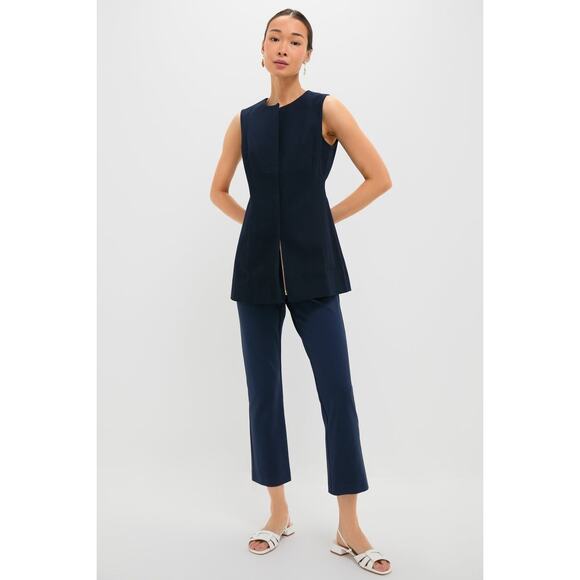 TUCKERNUCK Navy Rhoda Tunic Top Size 2 NWT Retail $198 Tuckernuck - Picture 5 of 8